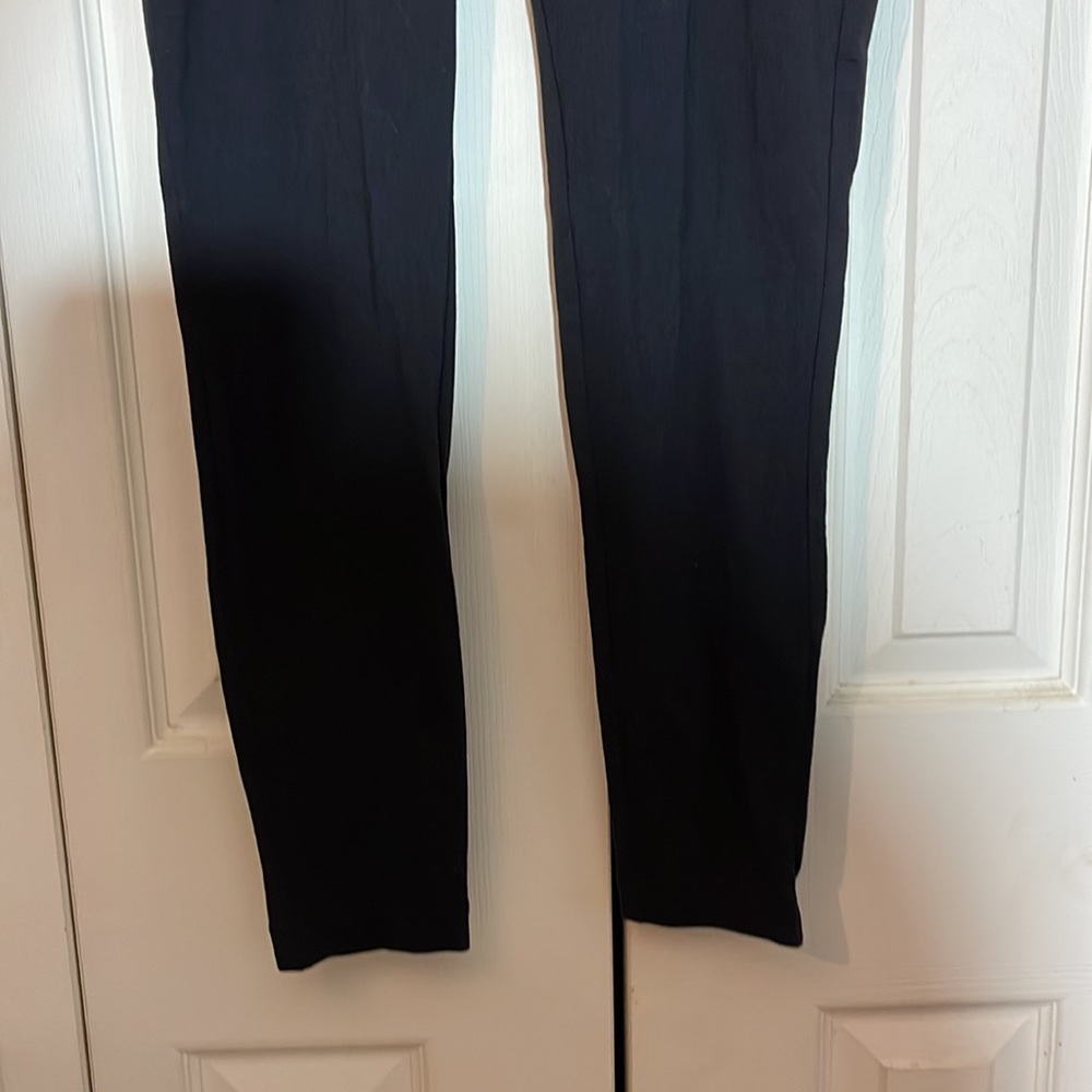 Maurices Black Mid Rise Leggings Cotton Spandex Size Medium - Picture 7 of 16